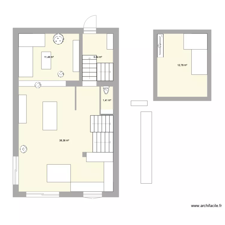 MAISON CLAVET V2. Plan de 