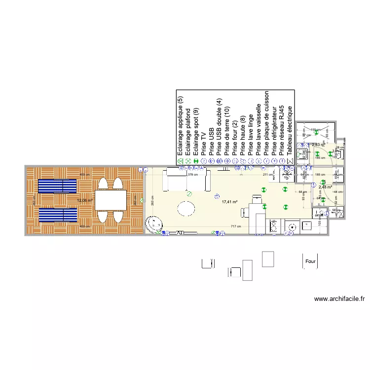Studio Britania test. Plan de Studio Britania test. Plan de