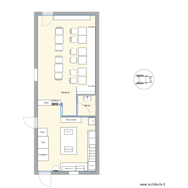 Harlem plan électrique. Plan de 0 pièce et 0 m2
