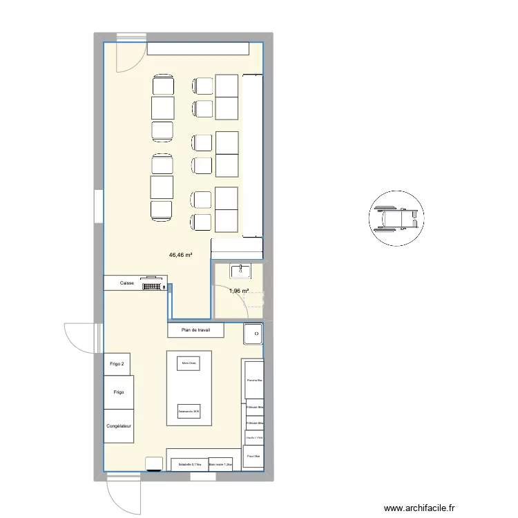 Harlem plan &eacute;lectrique. Plan de 