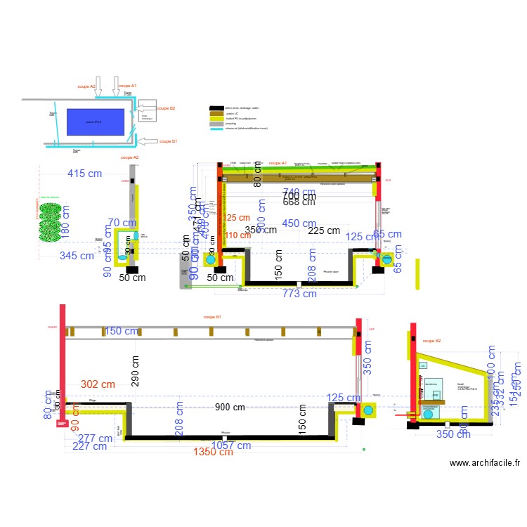 piscine coupe brique 2023 v7 p30. Plan de 0 pièce et 0 m2