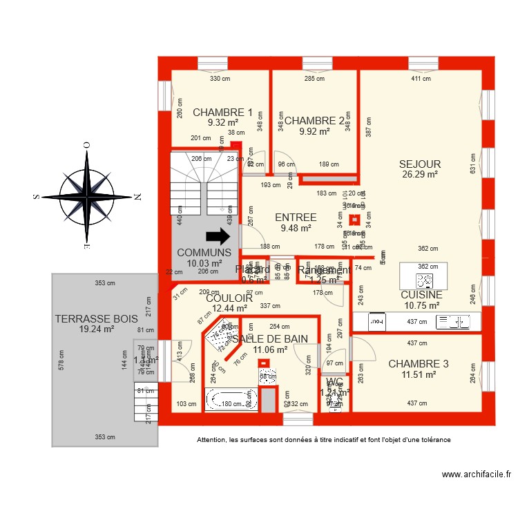 BI 5418 côté. Plan de 0 pièce et 0 m2