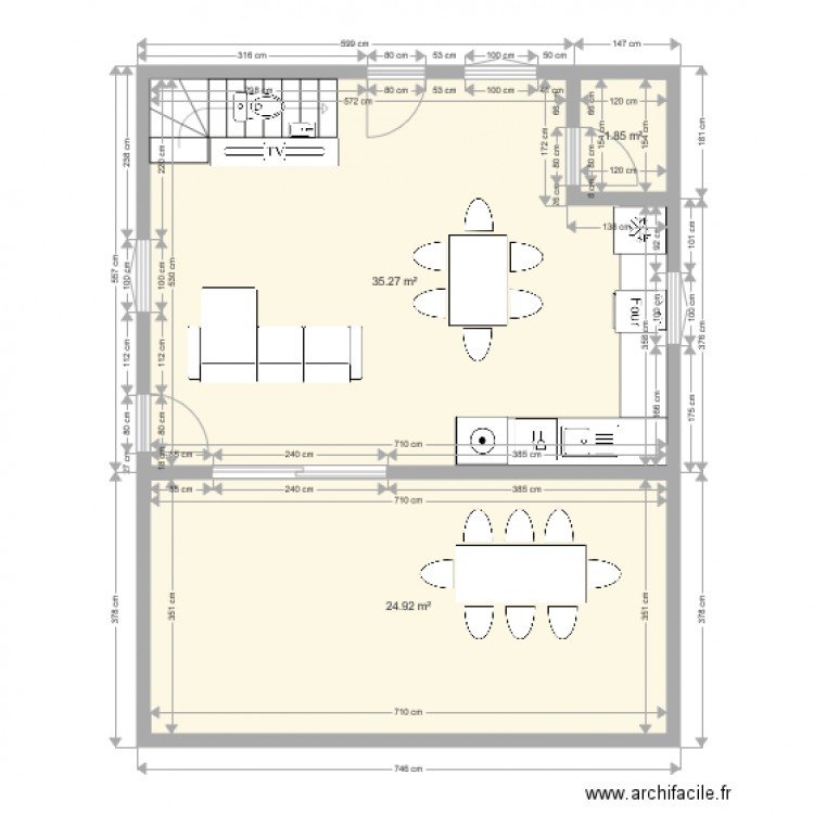 pitete. Plan de 0 pièce et 0 m2