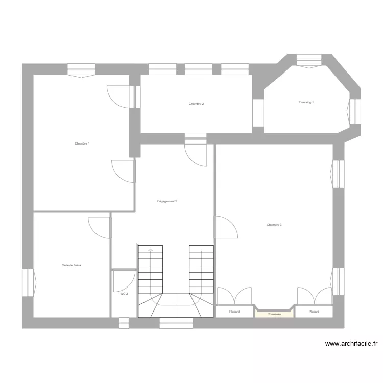 BEAUTHEAC Matterport niv. 1. Plan de 