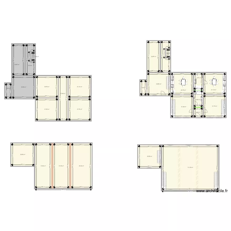 DINCKEL Clamanges. Plan de 