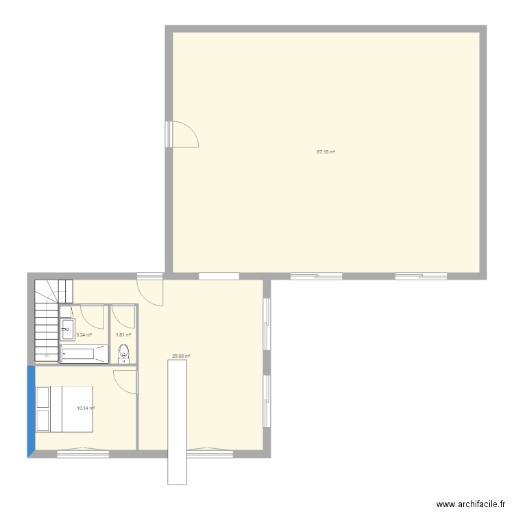 St phi 2019 carré. Plan de 0 pièce et 0 m2