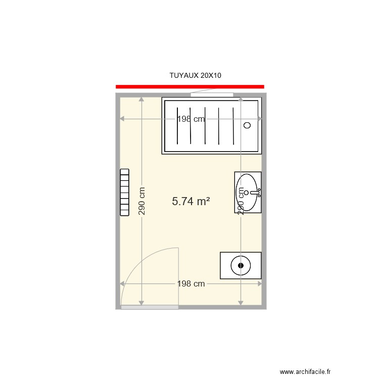 DEGORTER J PIERRE . Plan de 0 pièce et 0 m2