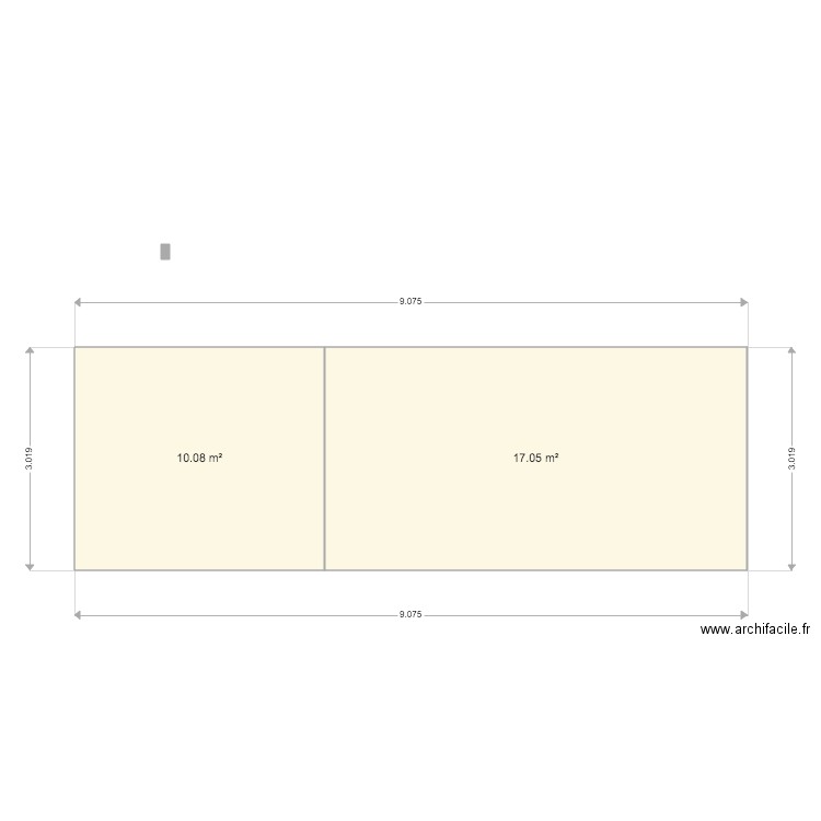 Garage. Plan de 0 pièce et 0 m2