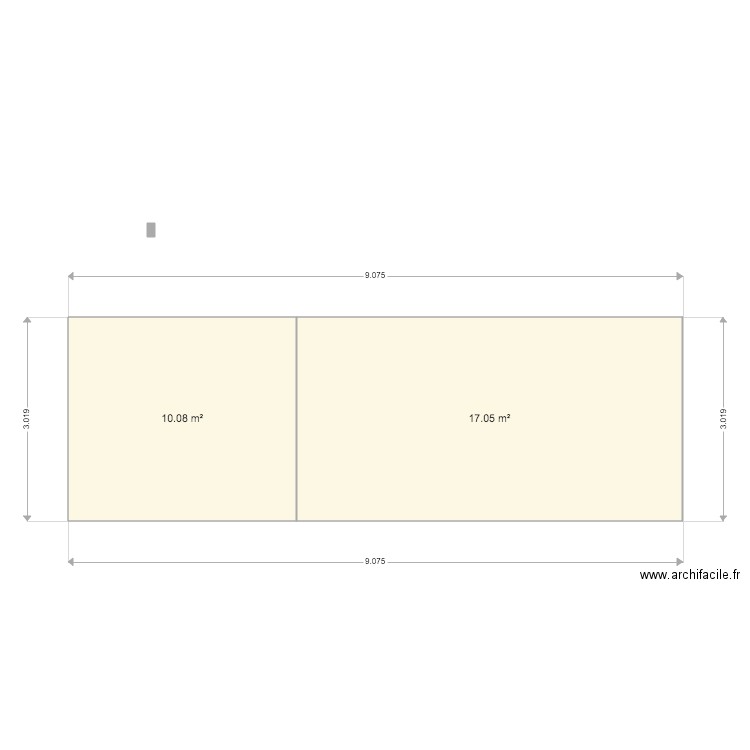 Garage. Plan de 0 pièce et 0 m2