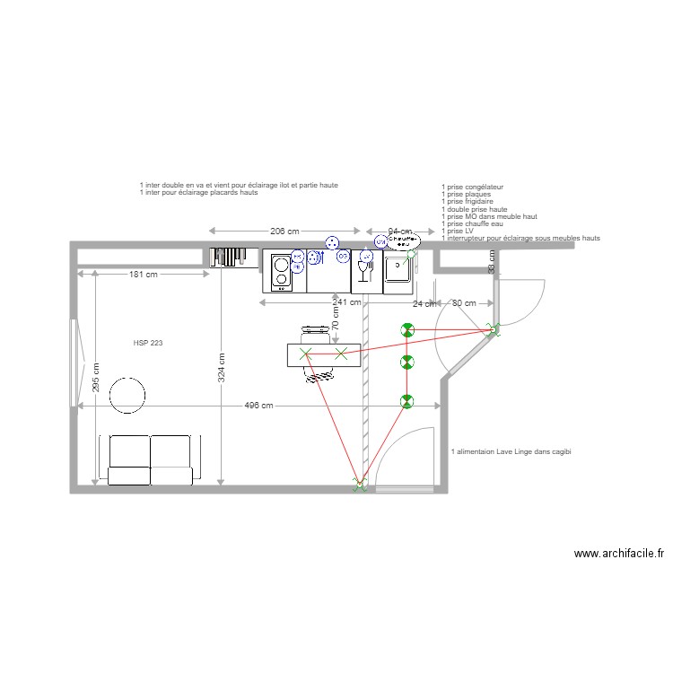 Laure éléctricité 13 JUIN. Plan de 0 pièce et 0 m2