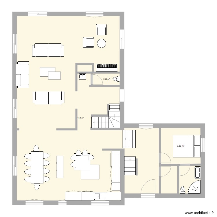 Maison Morain v4. Plan de 0 pièce et 0 m2