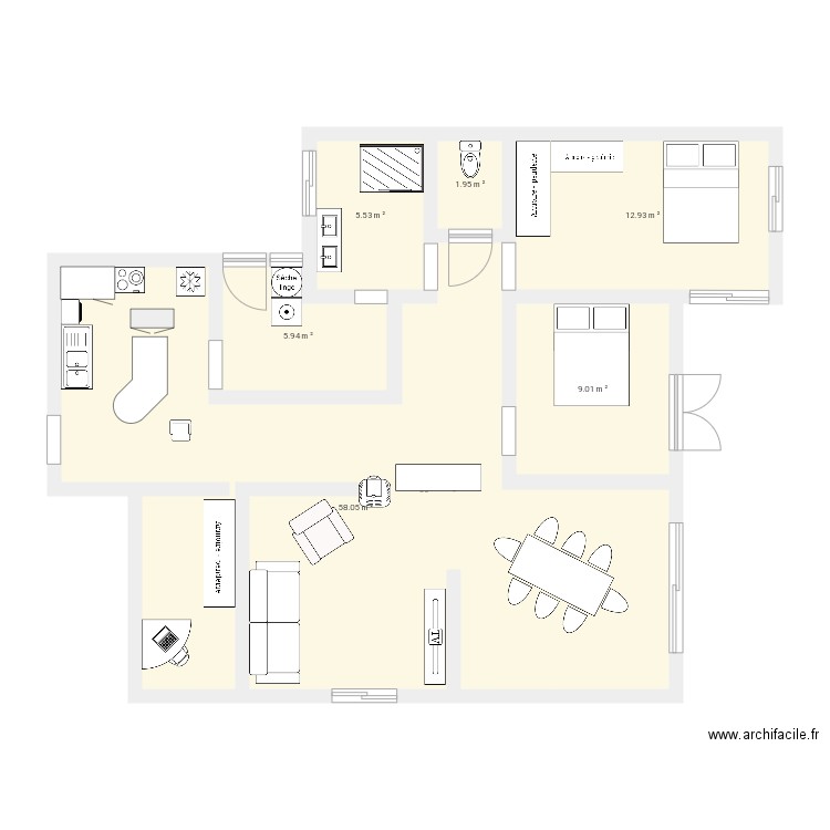 Planplan. Plan de 0 pièce et 0 m2