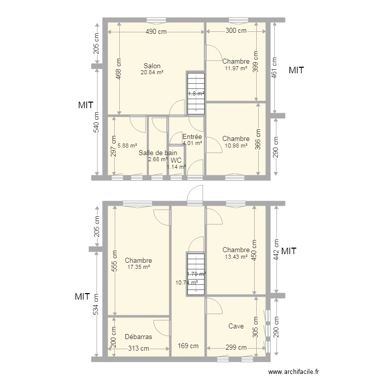 BREUIL EDDIE. Plan de 0 pièce et 0 m2