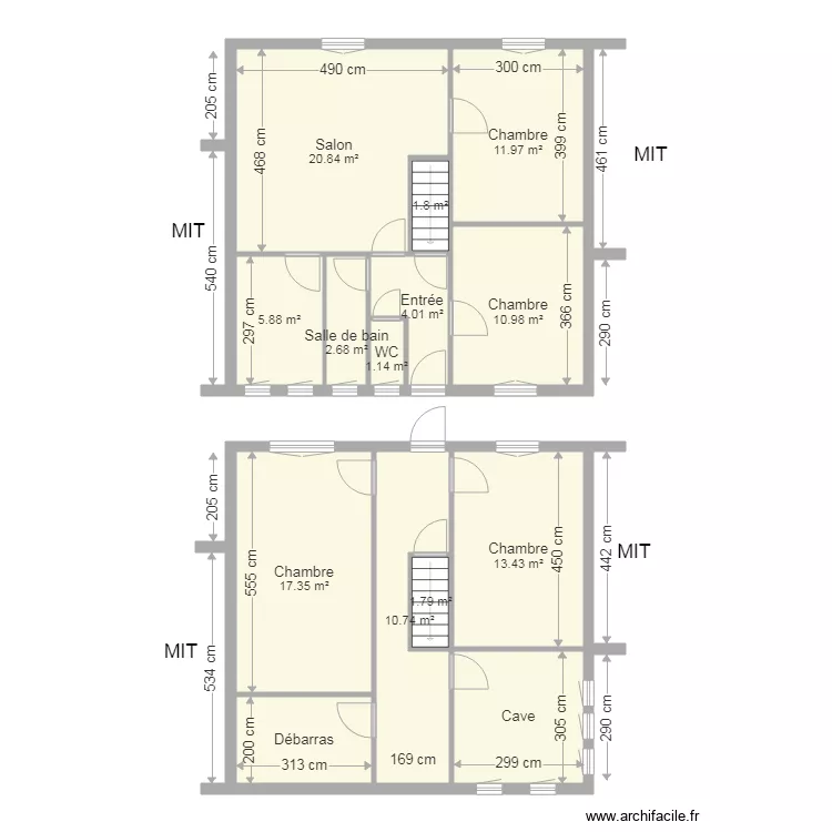 BREUIL EDDIE. Plan de 