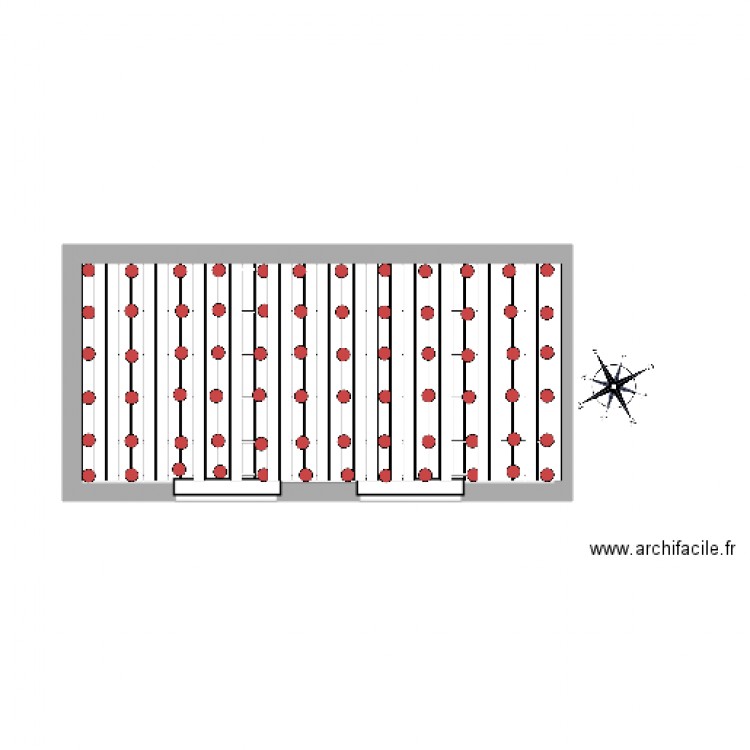 TERRASSE 1 50 17. Plan de 0 pièce et 0 m2