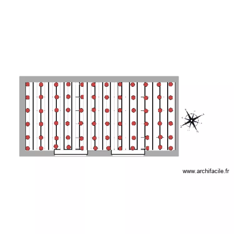 TERRASSE 1 50 17. Plan de 