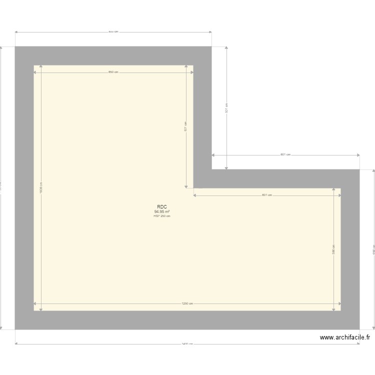 BERGERIE 3. Plan de 1 pièce et 95 m2