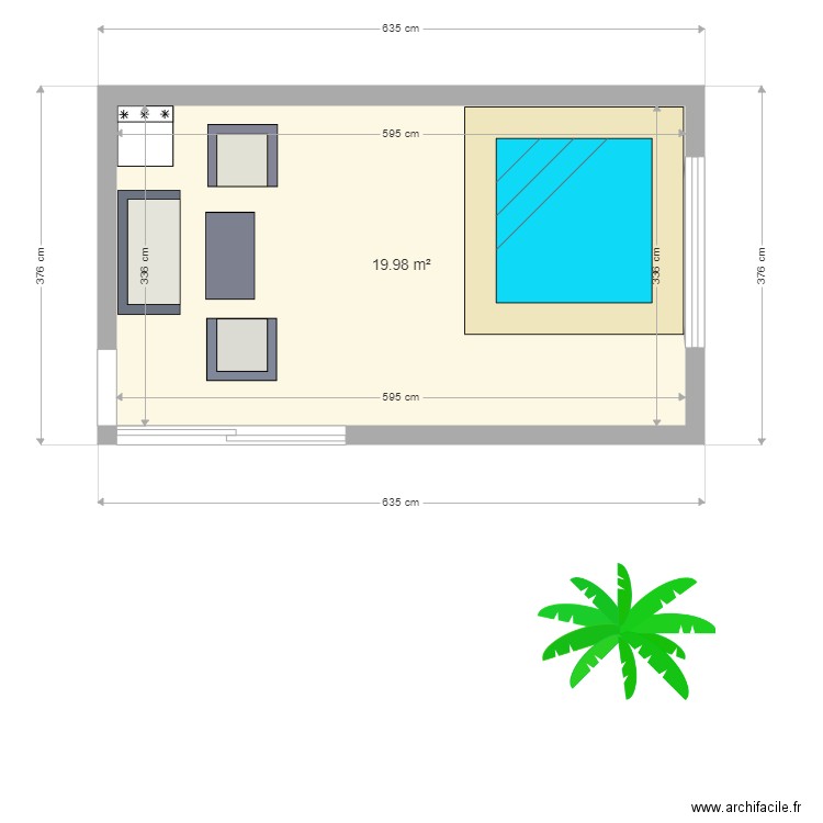 Abri jardin. Plan de 0 pièce et 0 m2