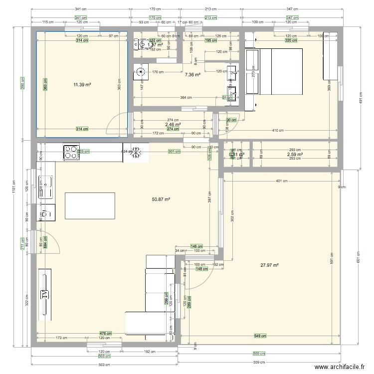 Maison Monrepos5. Plan de 0 pièce et 0 m2