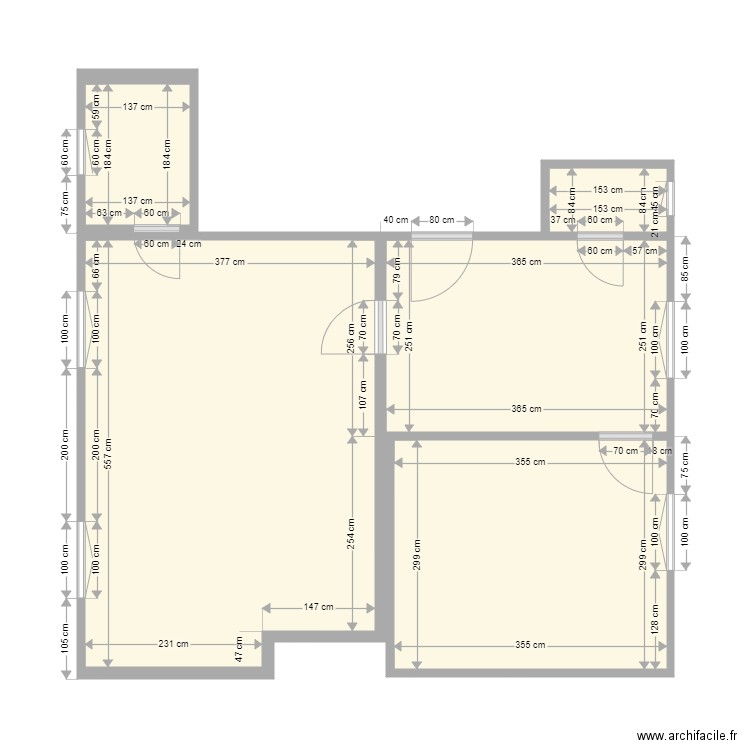 Appart STO v3. Plan de 0 pièce et 0 m2