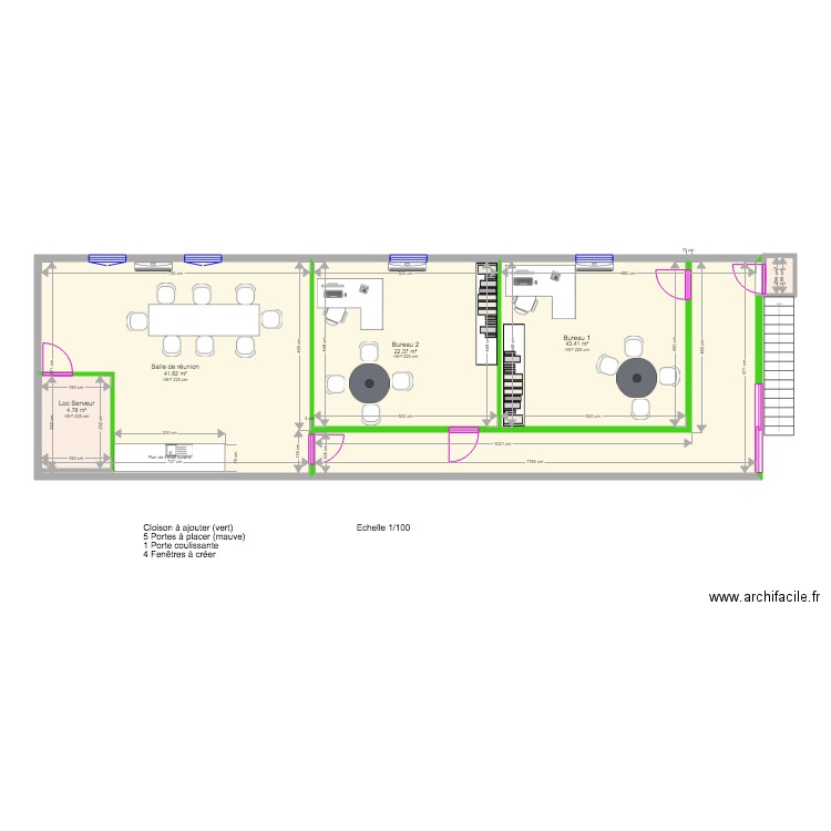 BAL Etg Aout 2018. Plan de 0 pièce et 0 m2