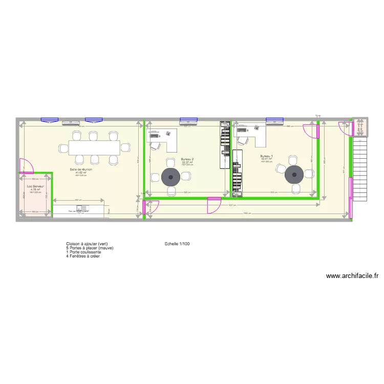 BAL Etg Aout 2018. Plan de 