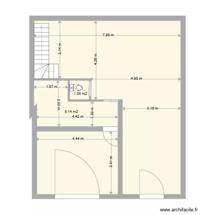 marie et vincent RDC projet. Plan de marie et vincent RDC projet. Plan de