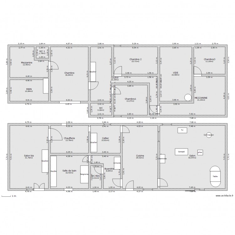 Champigny1. Plan de 0 pièce et 0 m2