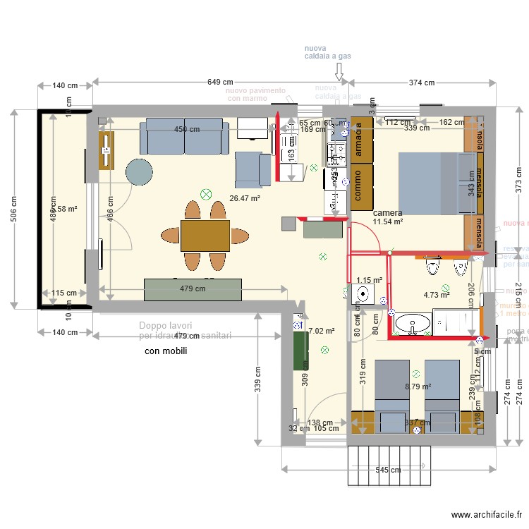 musati 2. Plan de 0 pièce et 0 m2