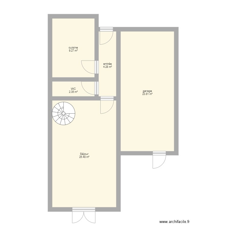 duberville. Plan de 0 pièce et 0 m2