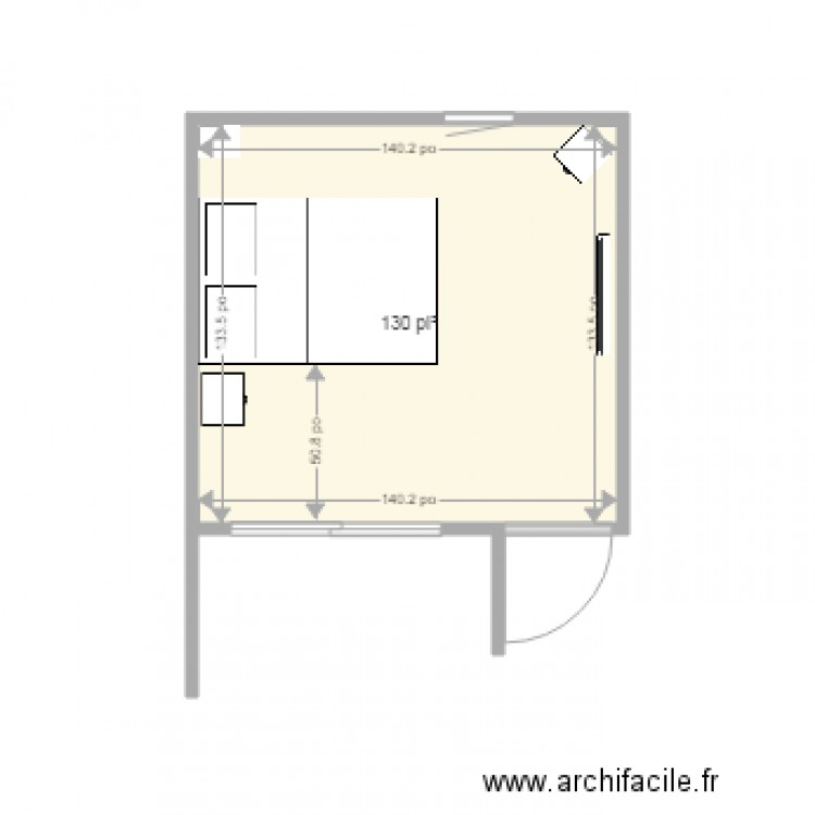 Pièce CC1 QB. Plan de 0 pièce et 0 m2