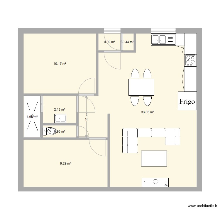 plan sci quadriga. Plan de 0 pièce et 0 m2