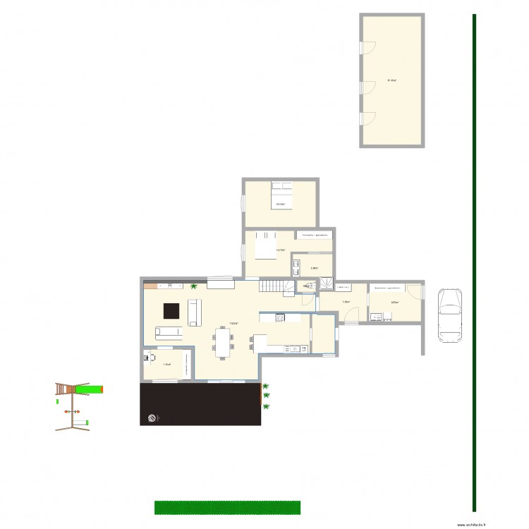 Agrandissement maison NLB TLB 04102016. Plan de 0 pièce et 0 m2