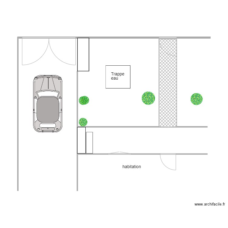 Jardin Cuccia. Plan de 0 pièce et 0 m2