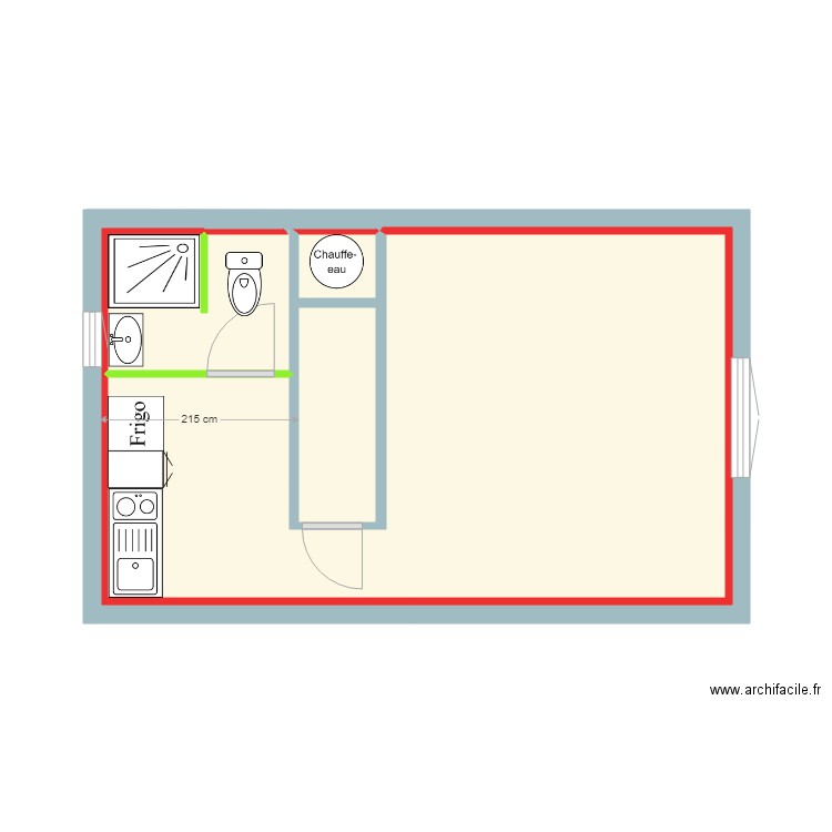 projet garage. Plan de 0 pièce et 0 m2