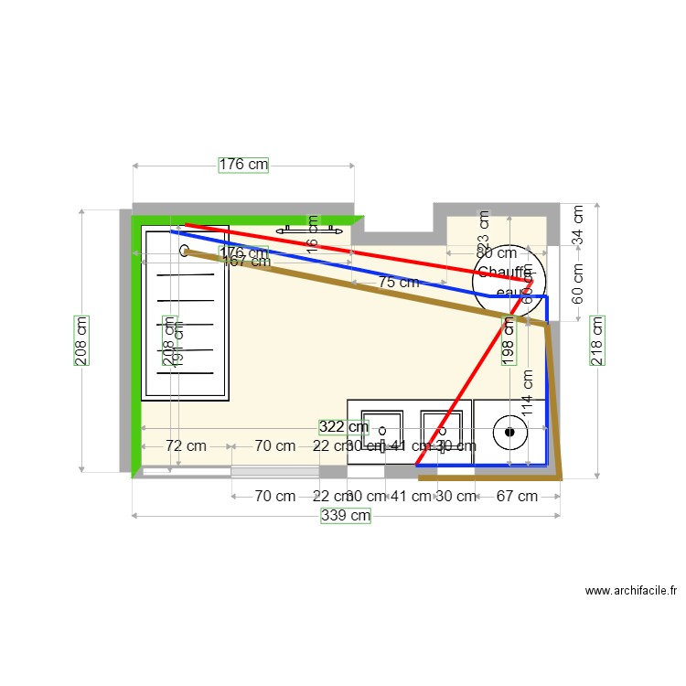 TRIBOULET CANALISATION. Plan de 0 pièce et 0 m2