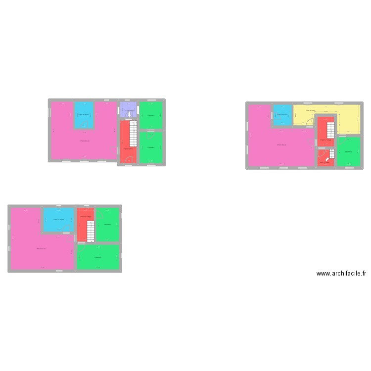Plan pour Chaineux . Plan de 0 pièce et 0 m2
