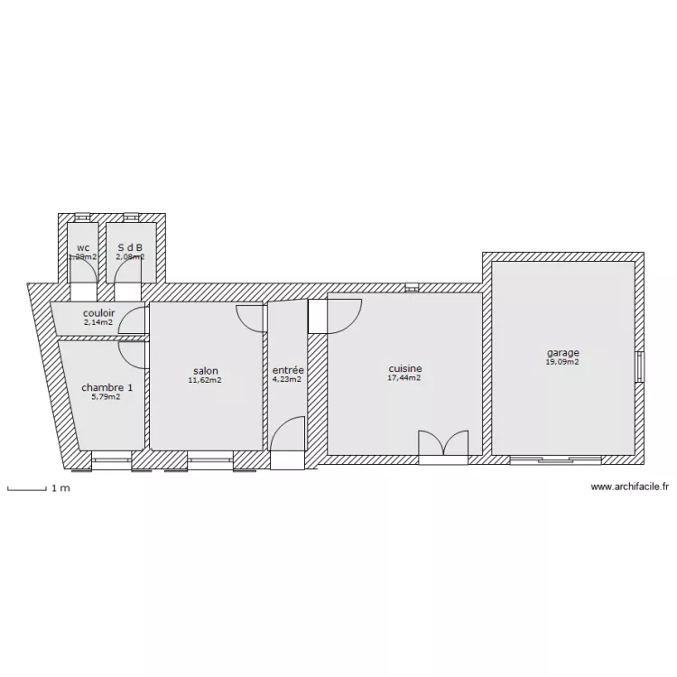 origine rez-de-chaussée. Plan de origine rez-de-chaussée. Plan de