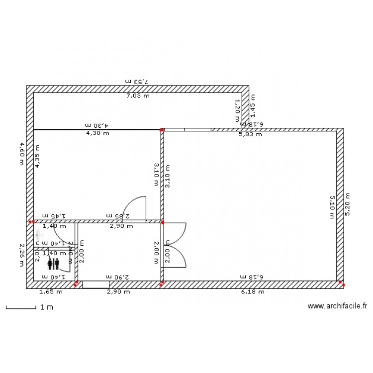 Plan. Plan de 0 pièce et 0 m2