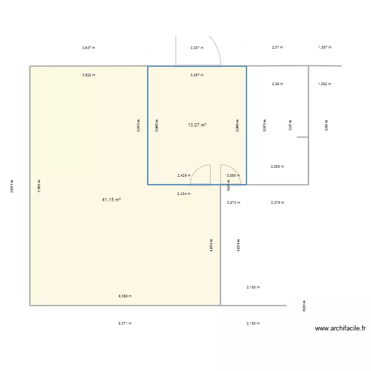 LONGUENESSE SM. Plan de 