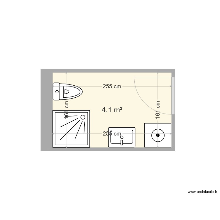 SDB MAISON. Plan de 0 pièce et 0 m2