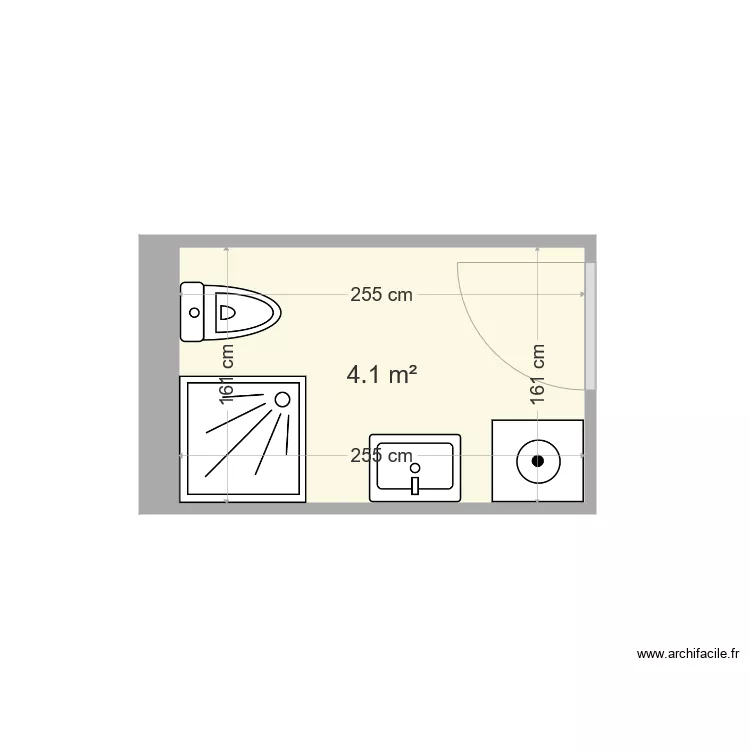 SDB MAISON. Plan de SDB MAISON. Plan de