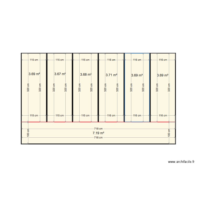 caves 2. Plan de 0 pièce et 0 m2