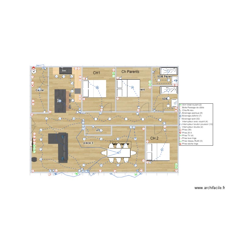 Maika. Plan de 0 pièce et 0 m2