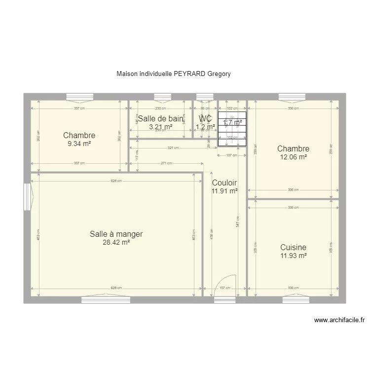 PEYRARD. Plan de 