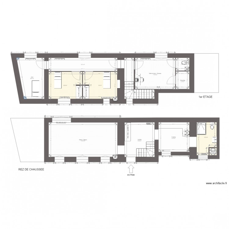 Fondation Le Refuge. Plan de 0 pièce et 0 m2