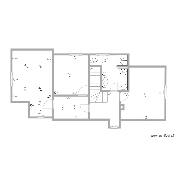 maison cansirro etage. Plan de 0 pièce et 0 m2