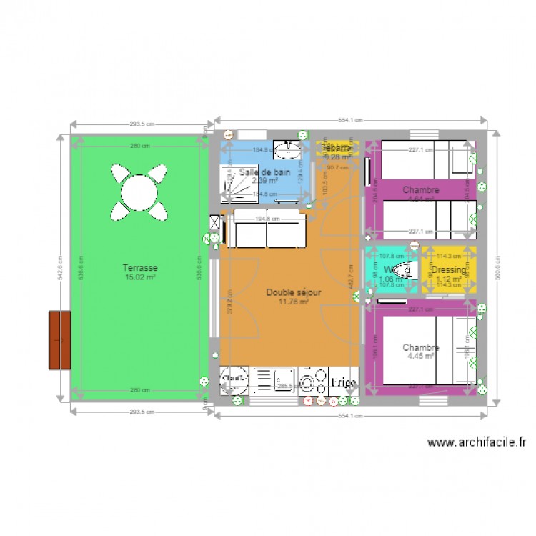 Chalet GreenCottages 2572m2 La Glière. Plan de 0 pièce et 0 m2