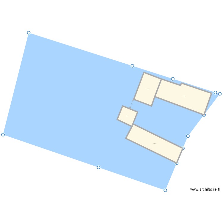 maison landas Futur Aout 2022 RDC. Plan de 4 pièces et 277 m2