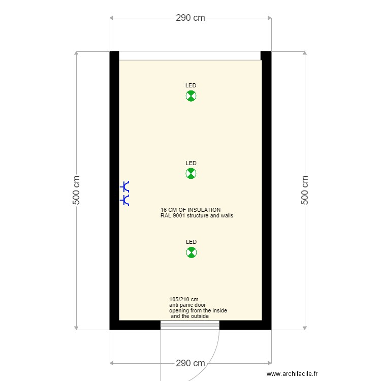 SKYLINE. Plan de 0 pièce et 0 m2